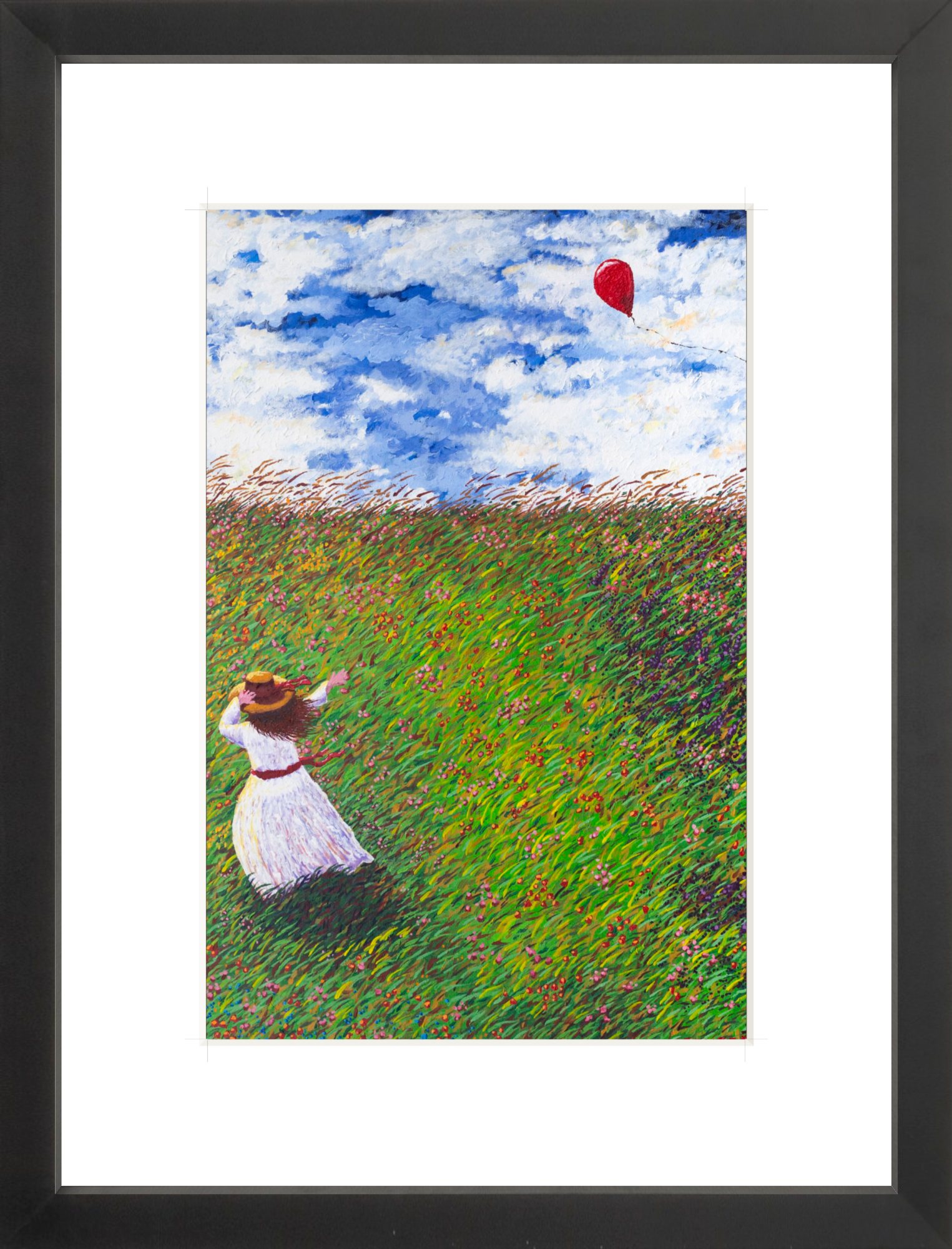 #Framed Print_8x12"_Black