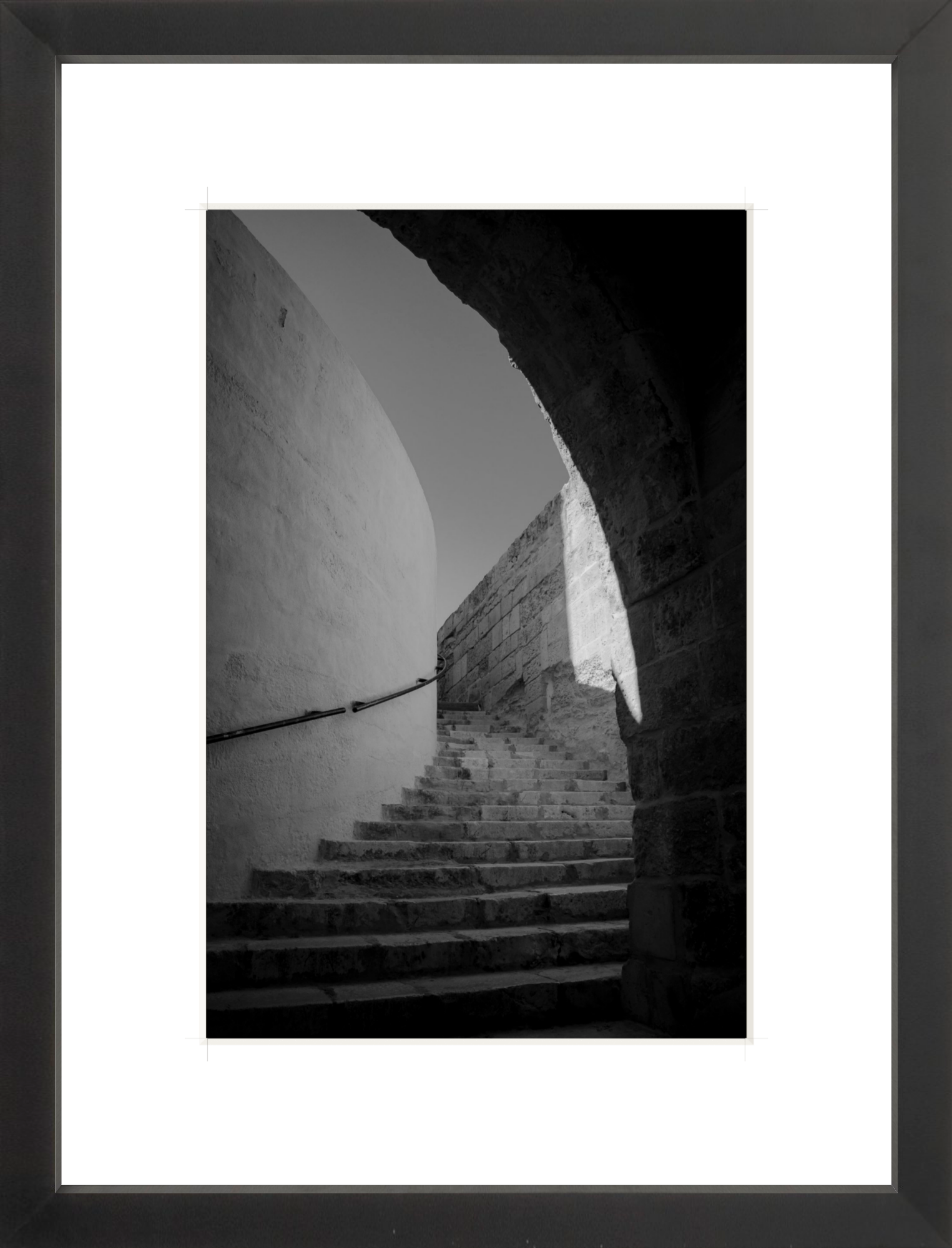 #Framed Print_8x12"_Black