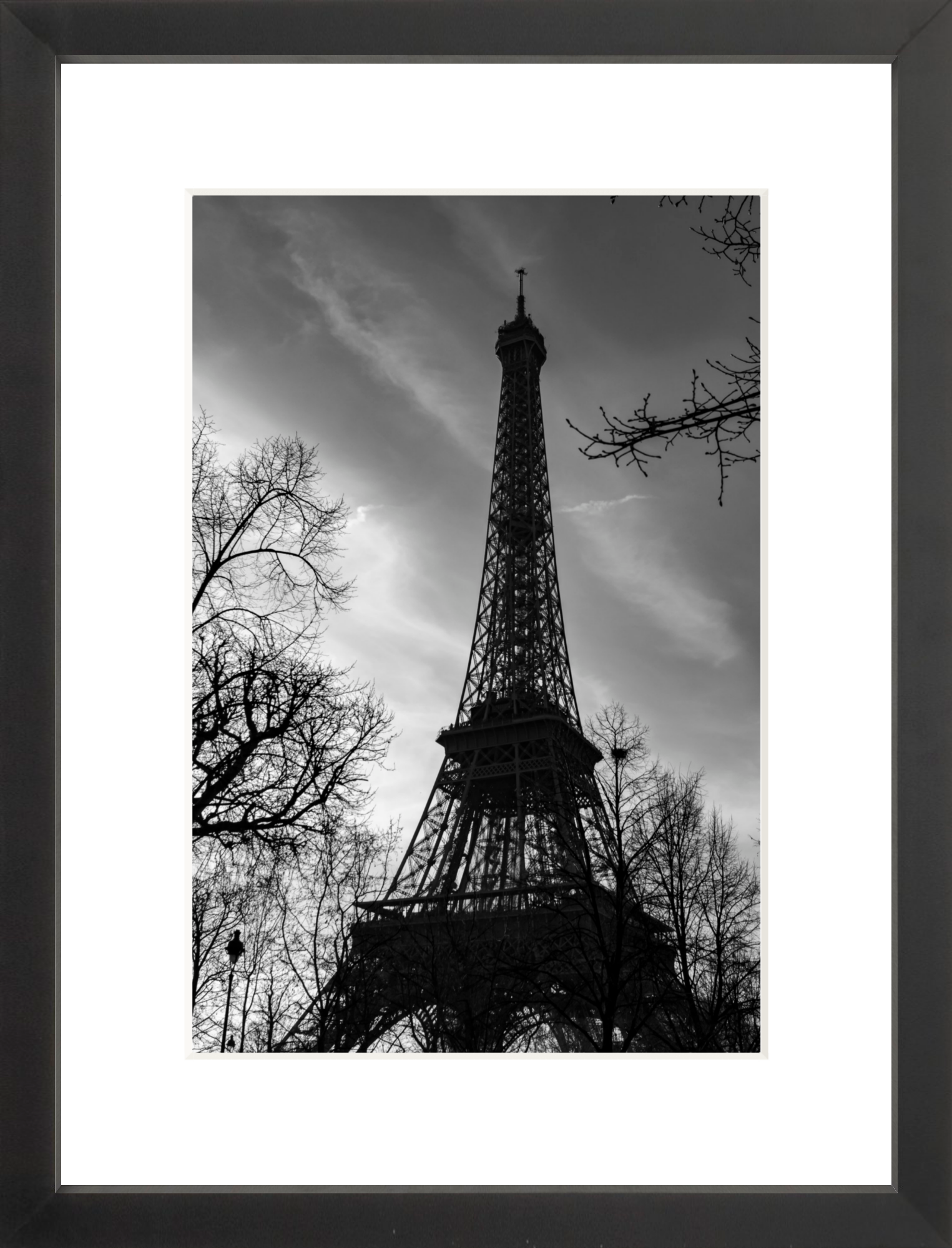 #Framed Print_8x12"_Black
