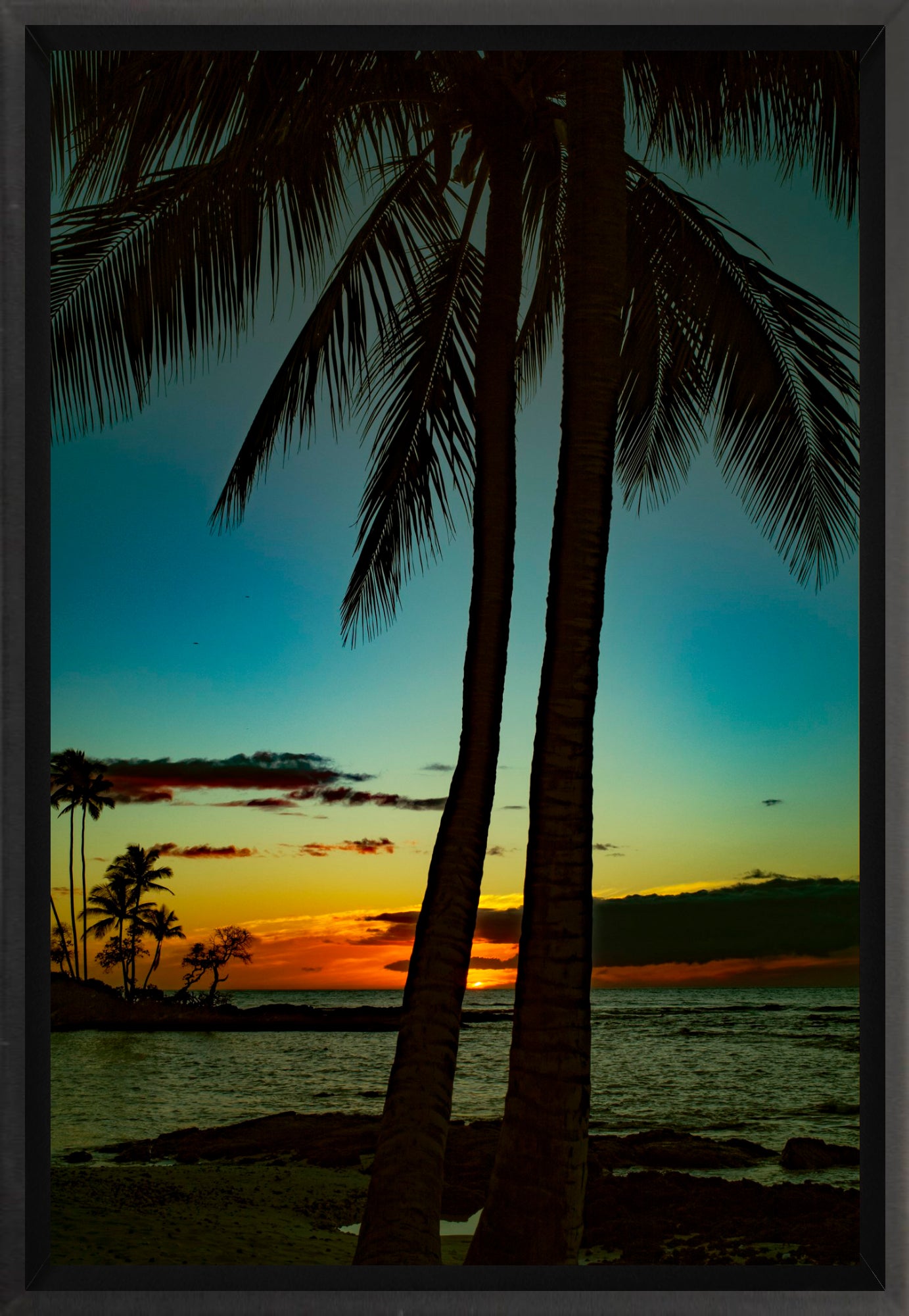 #Framed Canvas_8x12"_Black