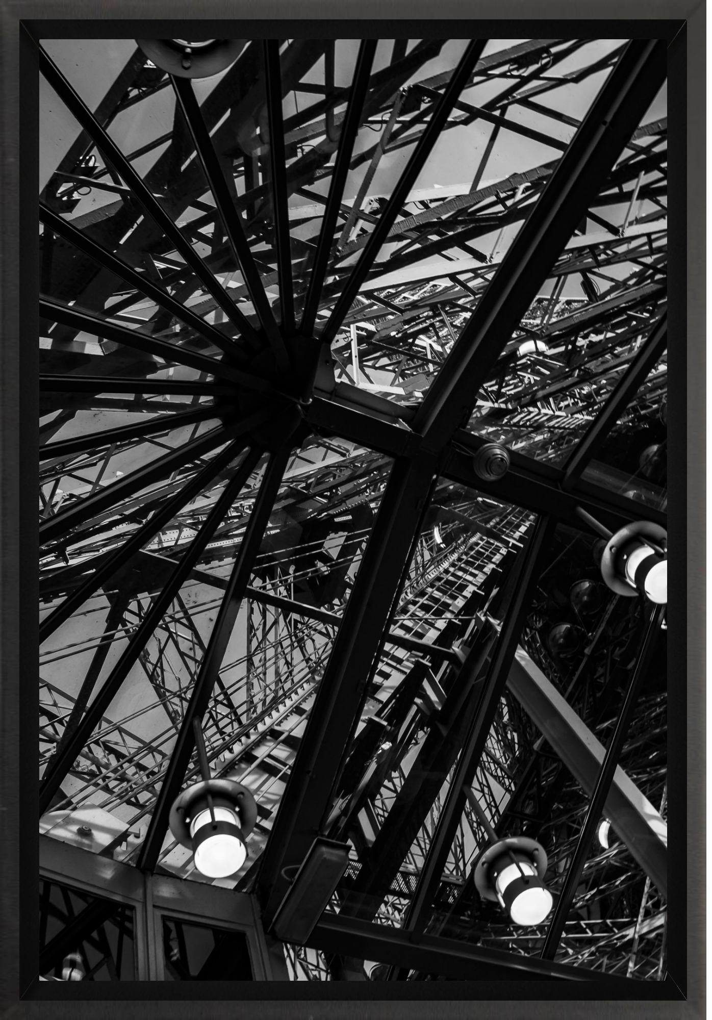 #Framed Canvas_8x12"_Black
