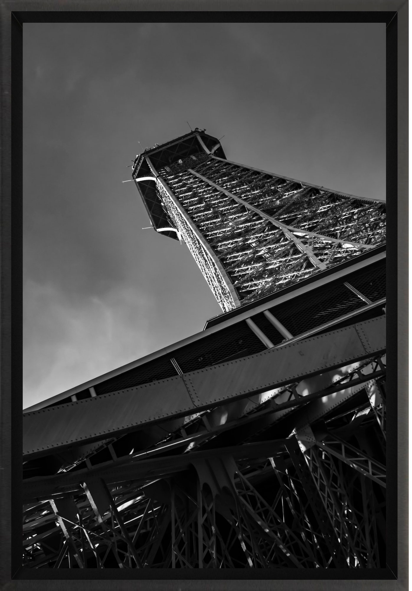 #Framed Canvas_8x12"_Black