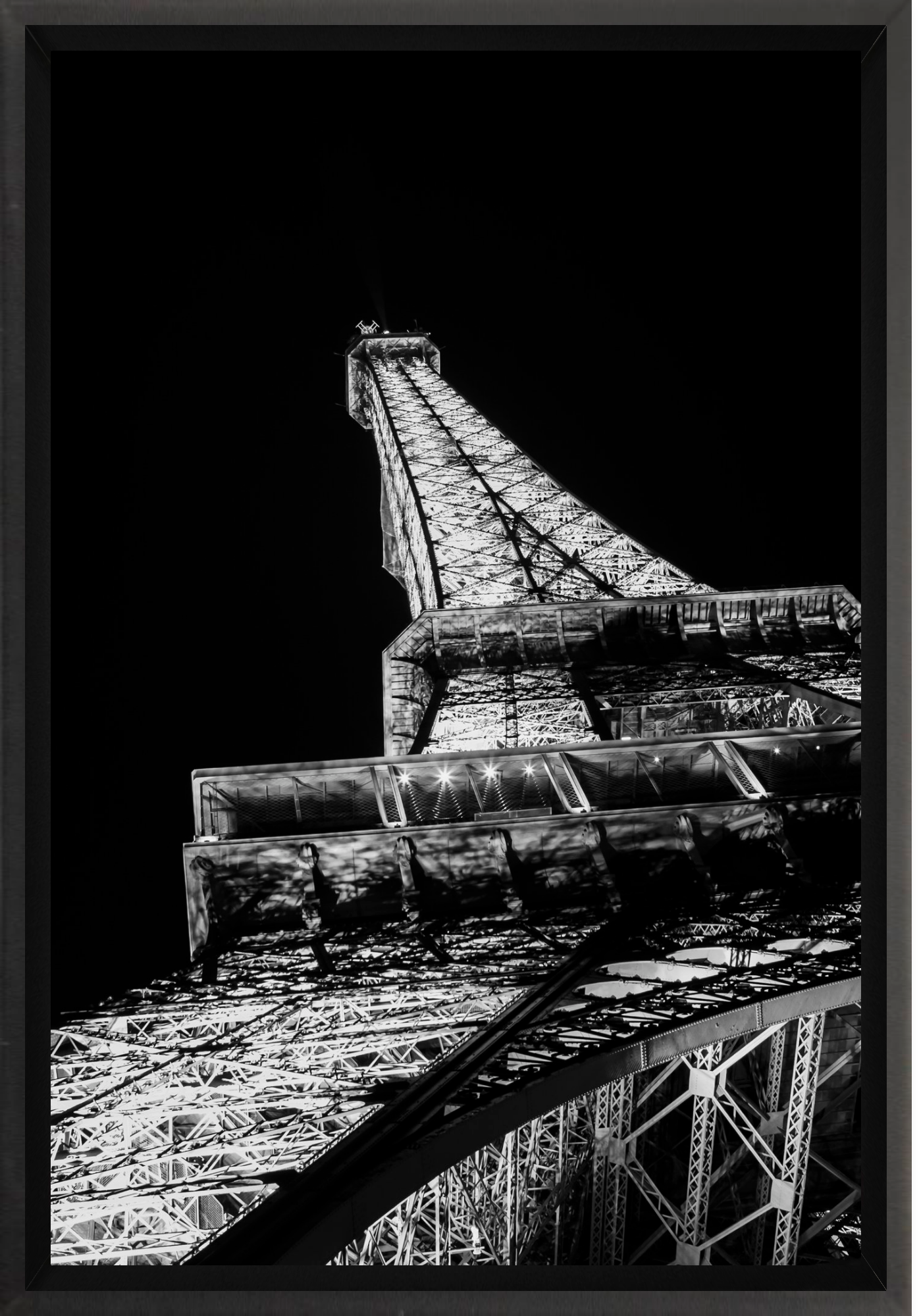 #Framed Canvas_8x12"_Black