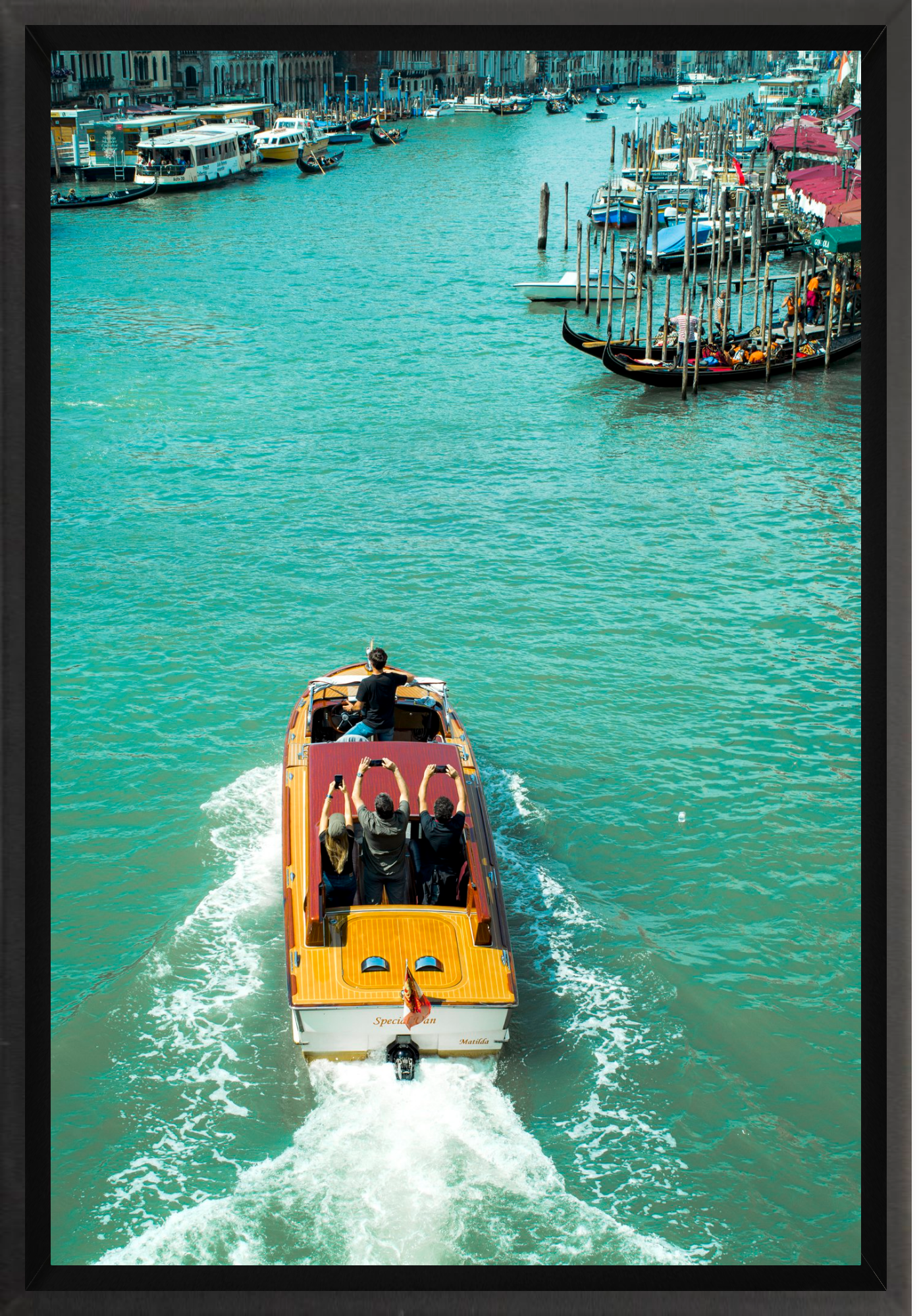 #Framed Canvas_8x12"_Black