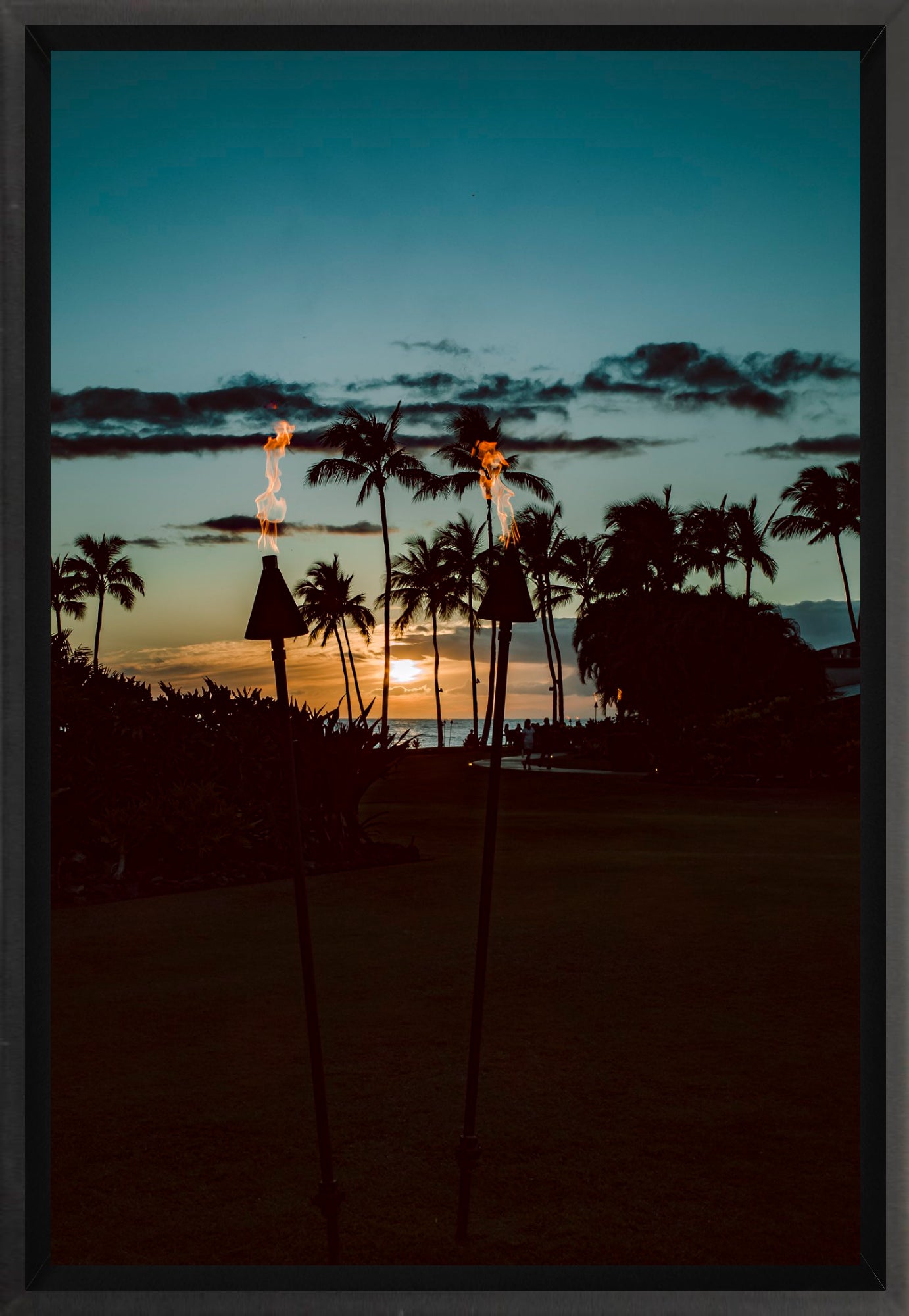 #Framed Canvas_8x12"_Black