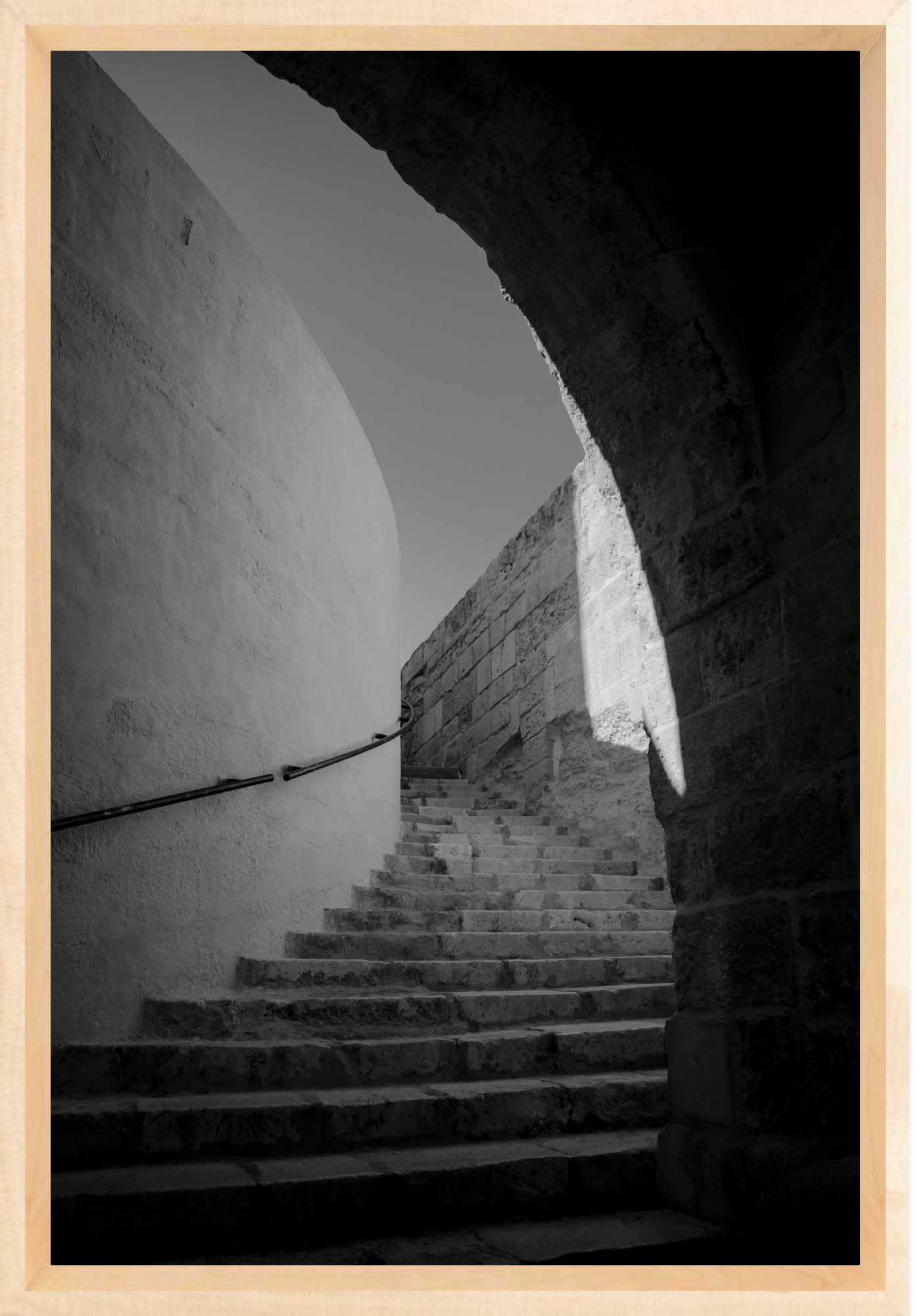 #Framed Canvas_8x12"_Natural