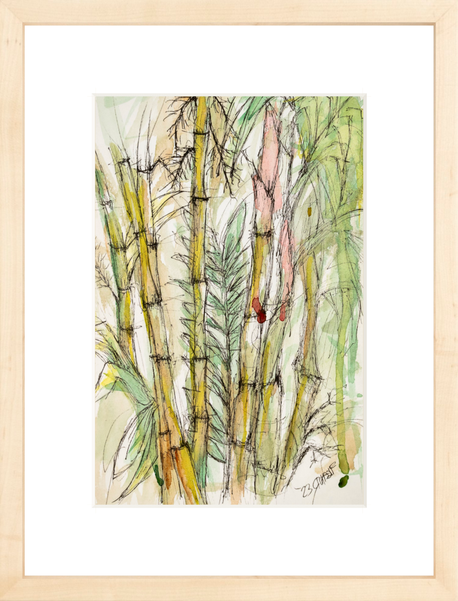 #Framed Print_8x12"_Natural