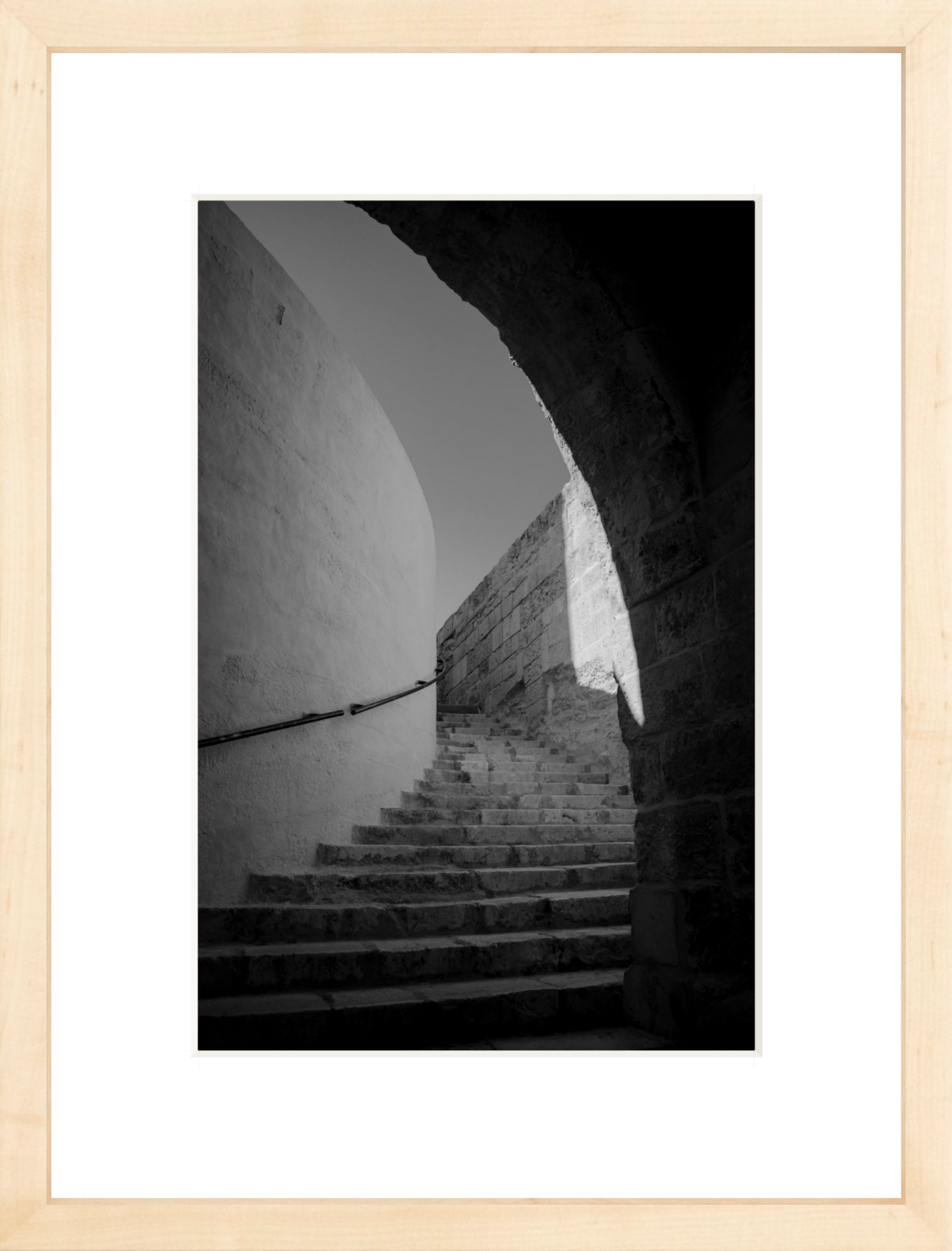 #Framed Print_8x12"_Natural