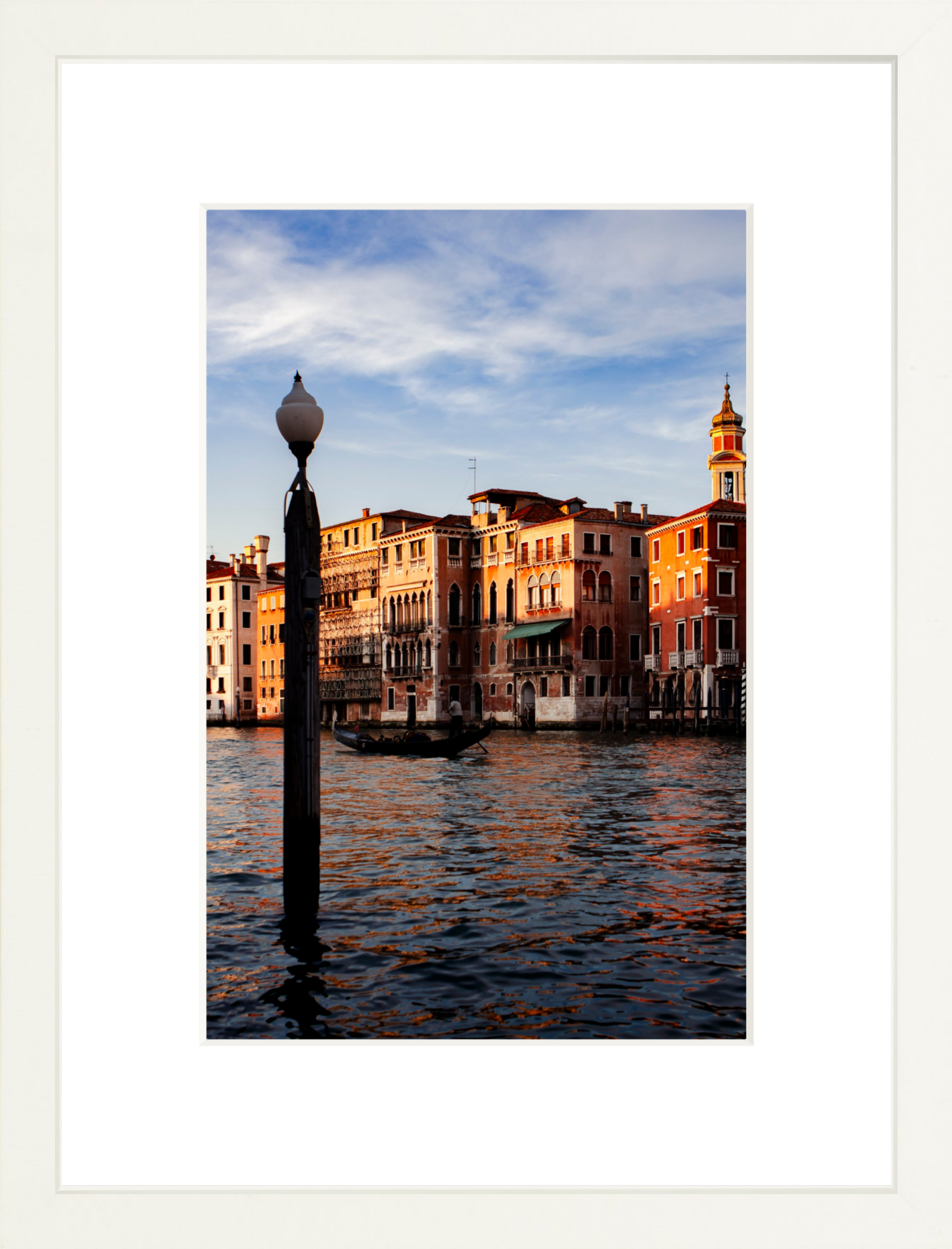 #Framed Print_8x12"_White