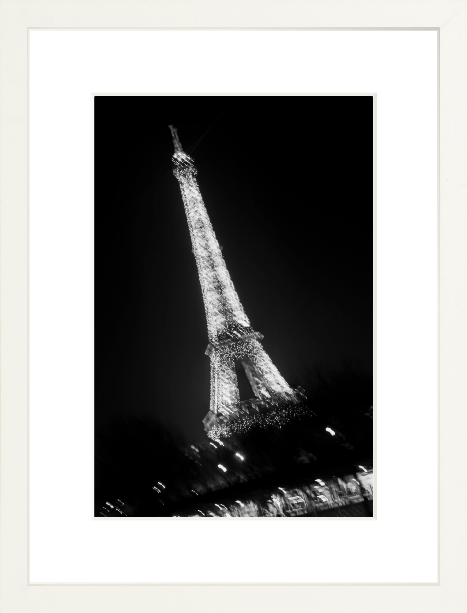 #Framed Print_8x12"_White