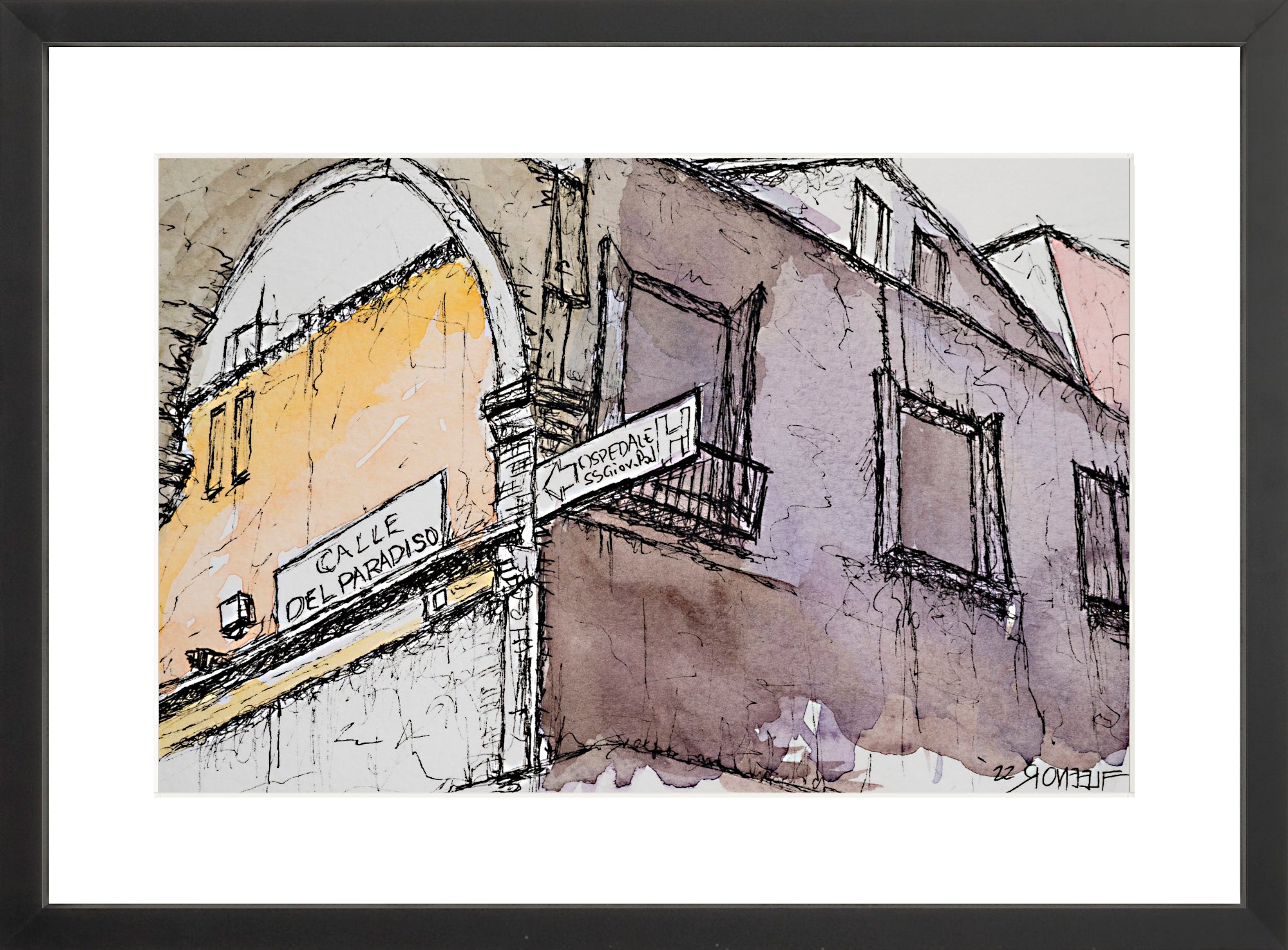 #Framed Print_12x18_Black