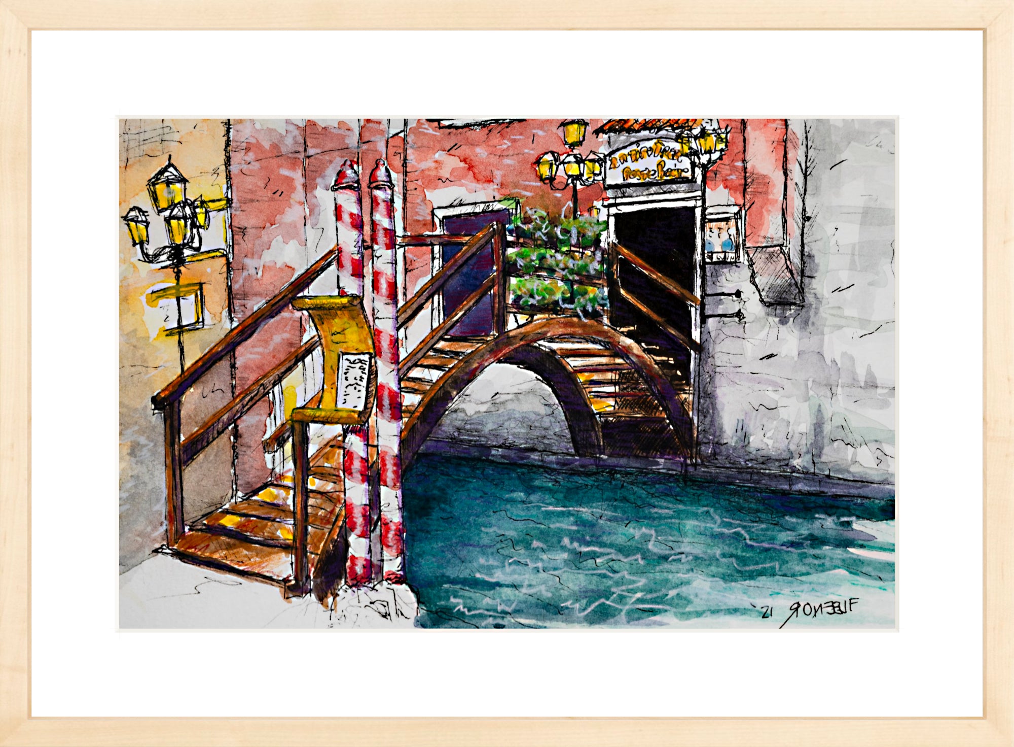 #Framed Print_12x18"_Natural