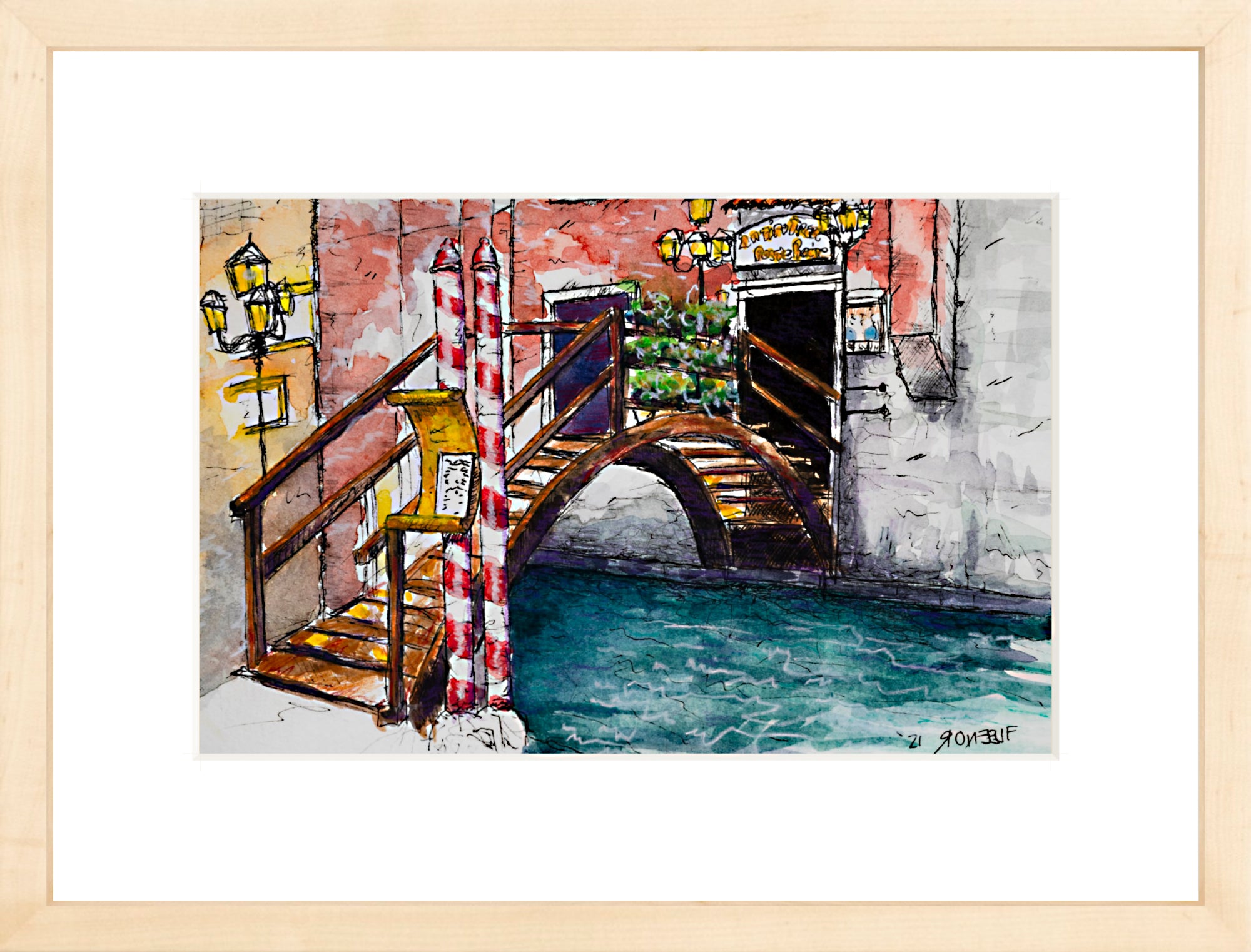 #Framed Print_8x12"_Natural