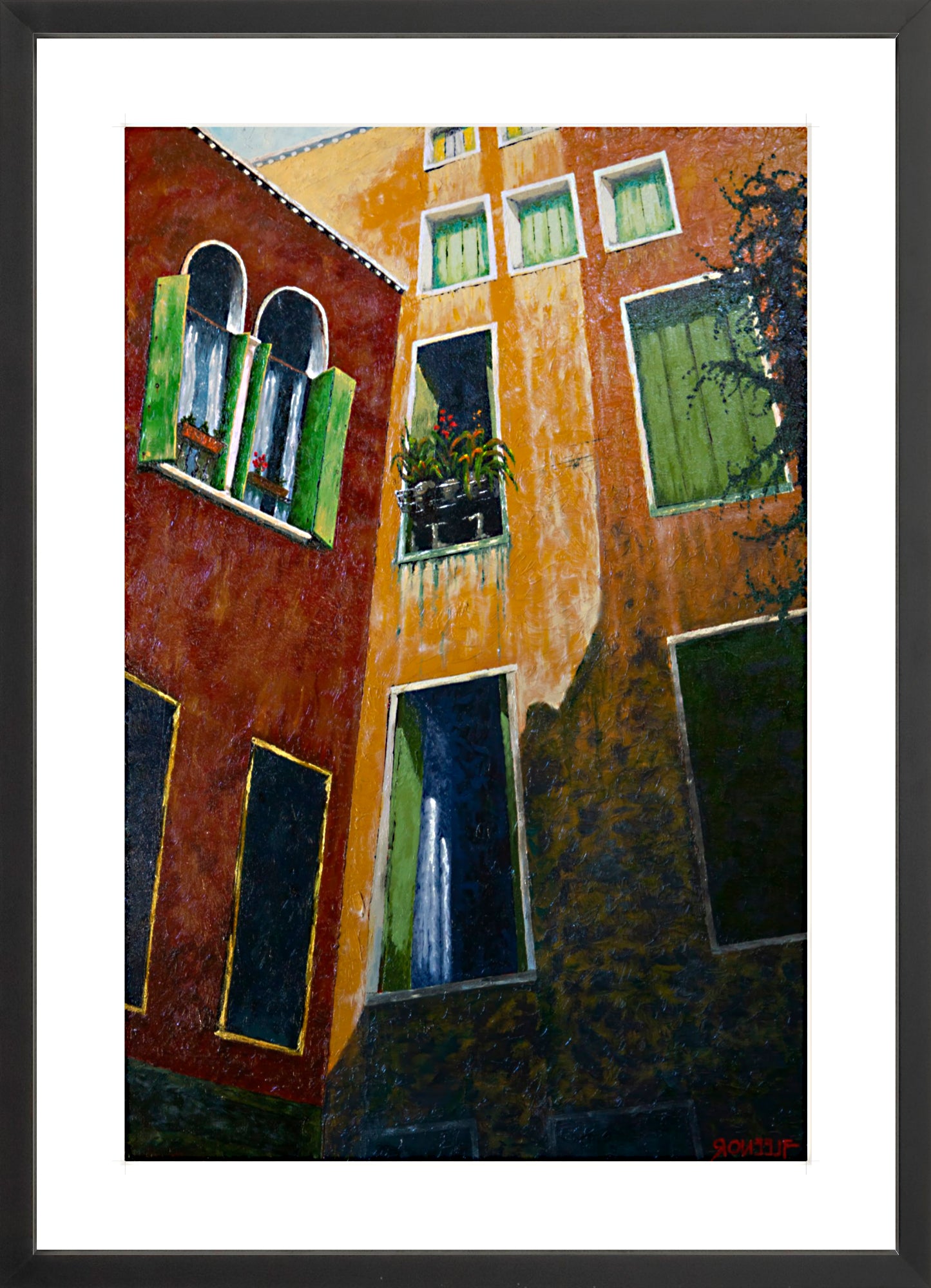 #Framed Print_16x24"_Black