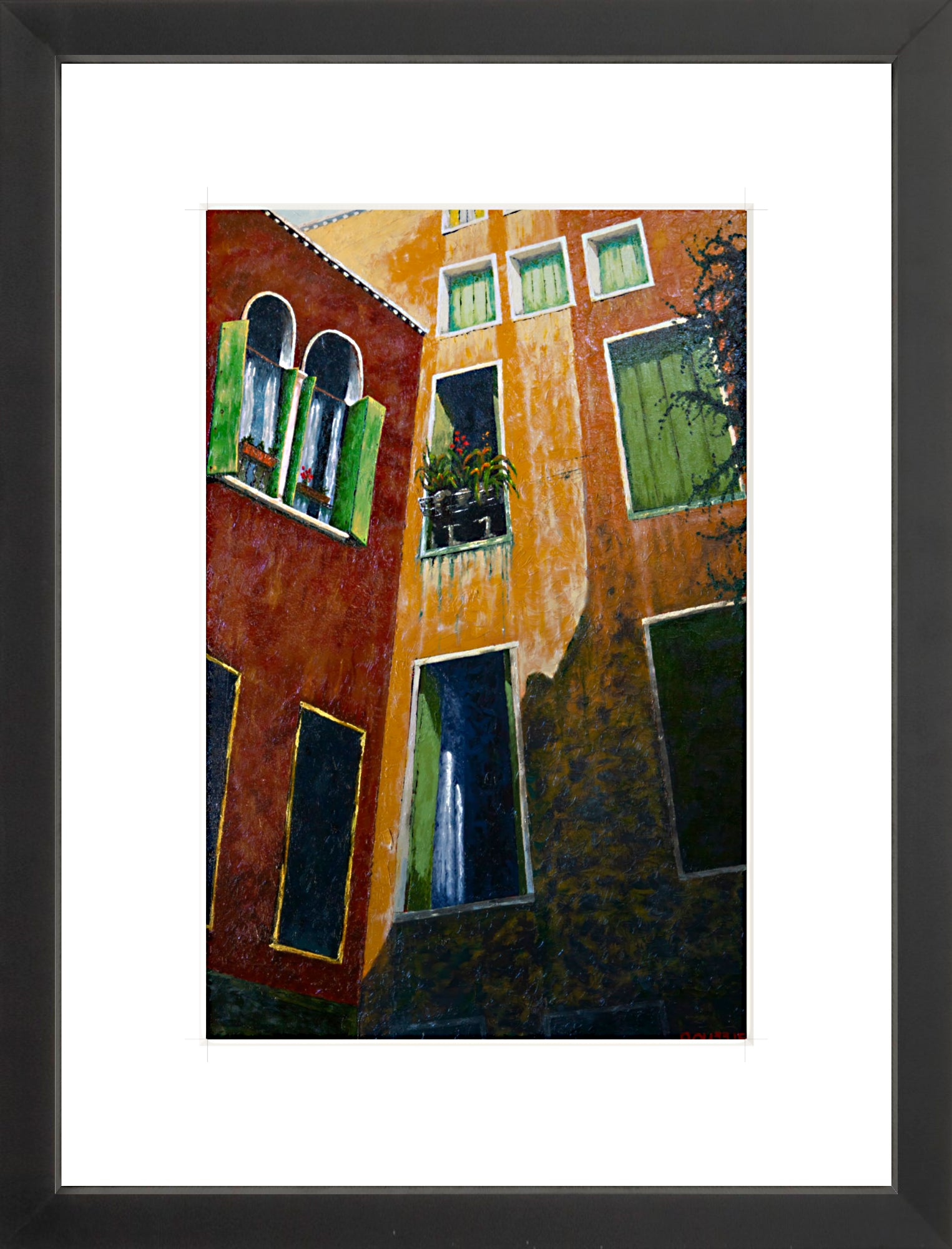 #Framed Print_8x12"_Black