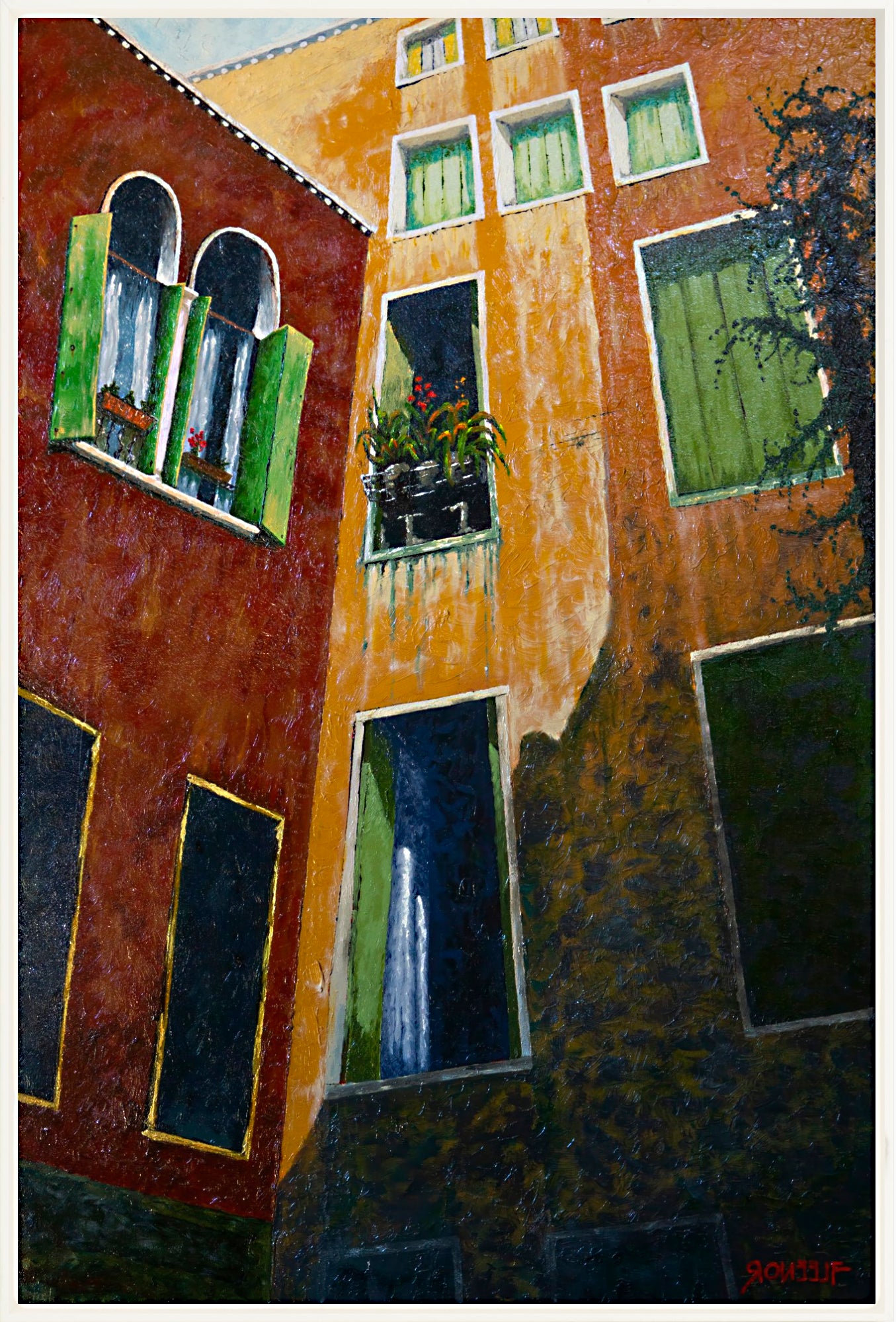 #Framed Canvas_24x36"_White